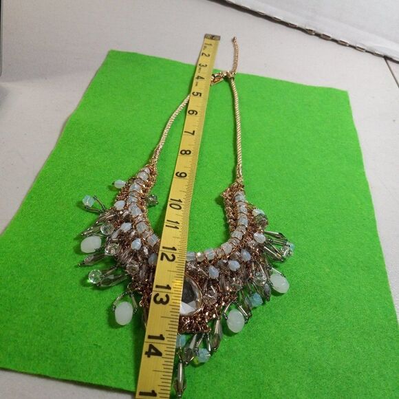 INC Statement Gold tone Beaded Necklace - Picture 6 of 8
